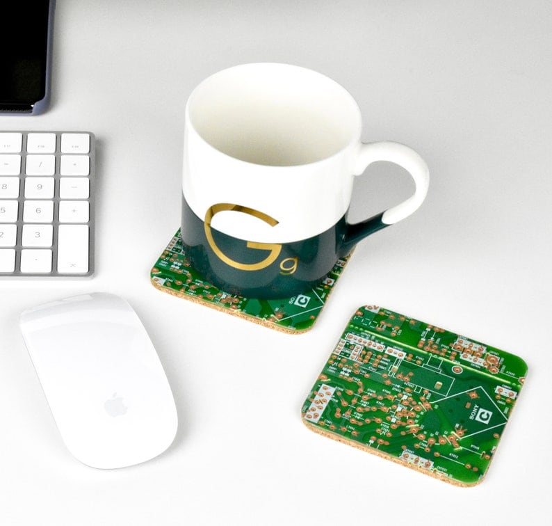 The perfect circuit board coaster