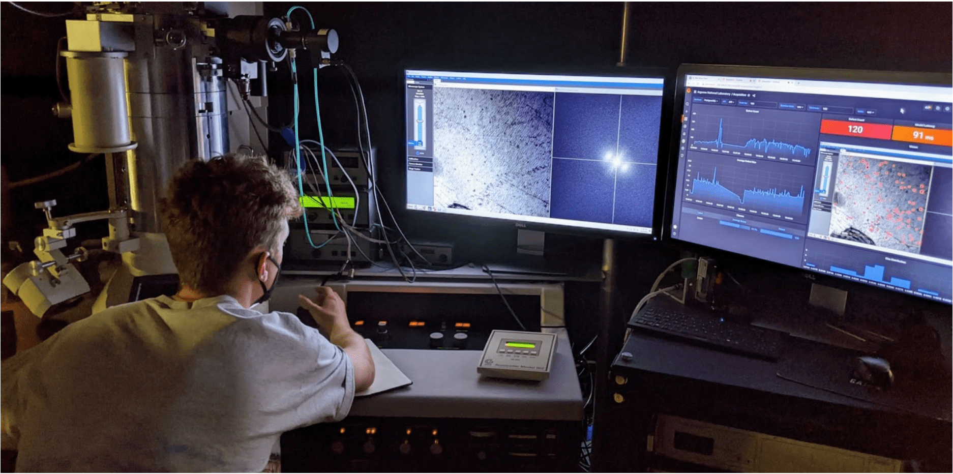 Anatomy of a modern electron microscope
