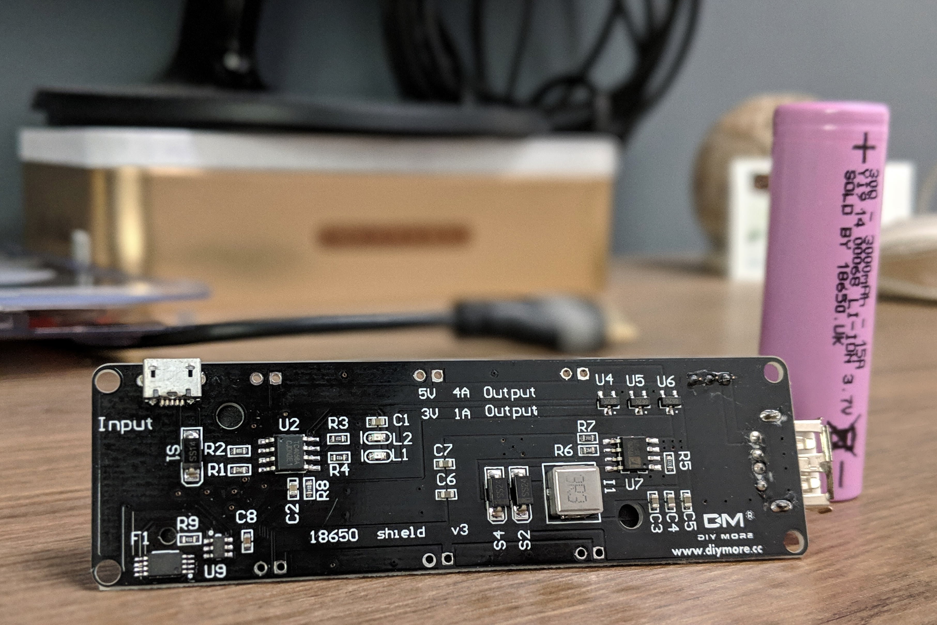 18650 Battery Shield