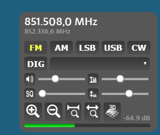 Tuning into a frequency
