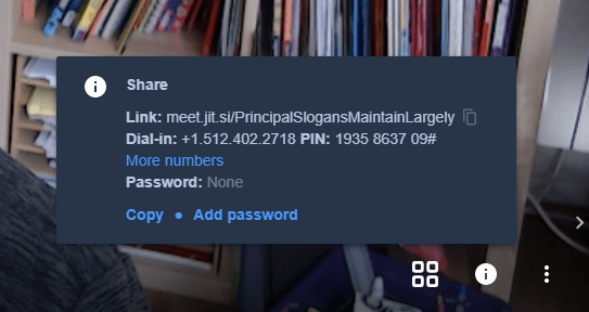 Example meeting link