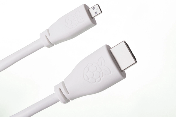 Take your mini-HDMI to HDMI cable