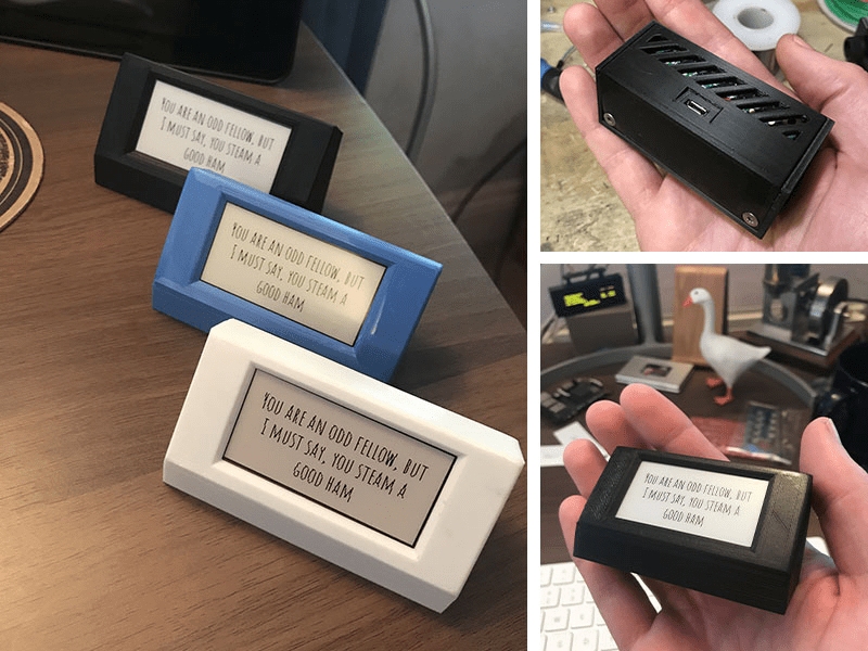 Imagine a fleet of inspirational quotes!