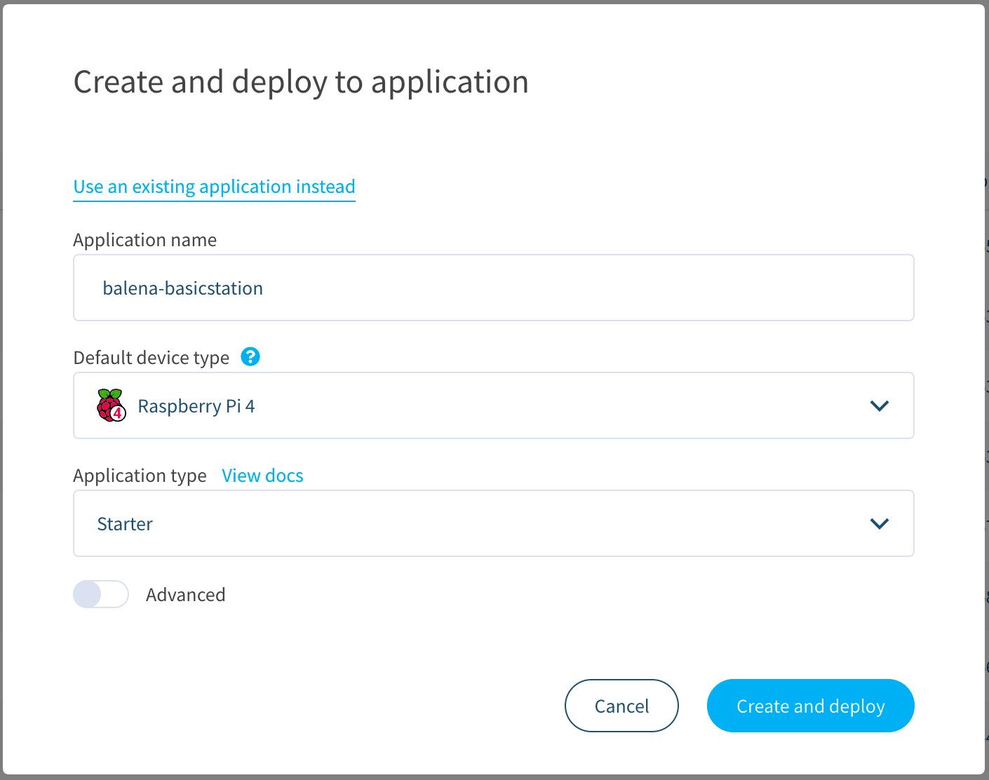 Create your balena application