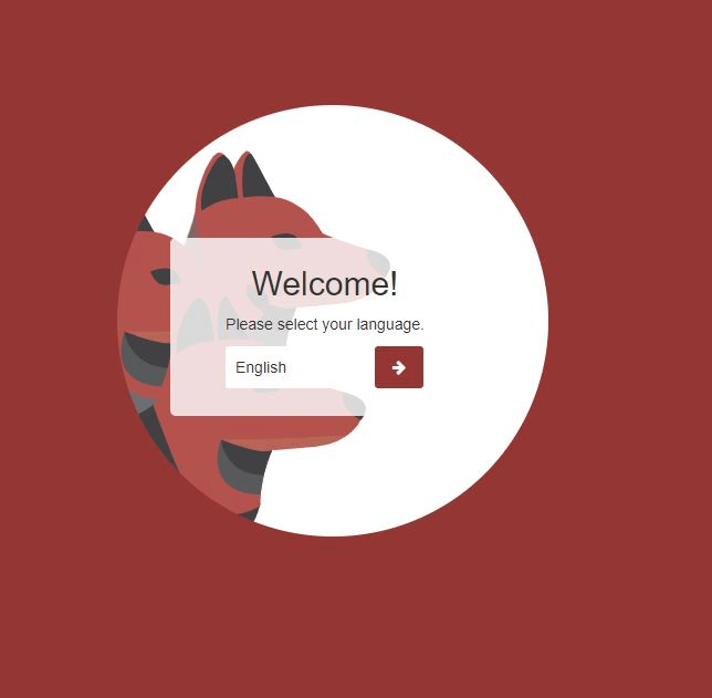 Select a language to operate Kerberos