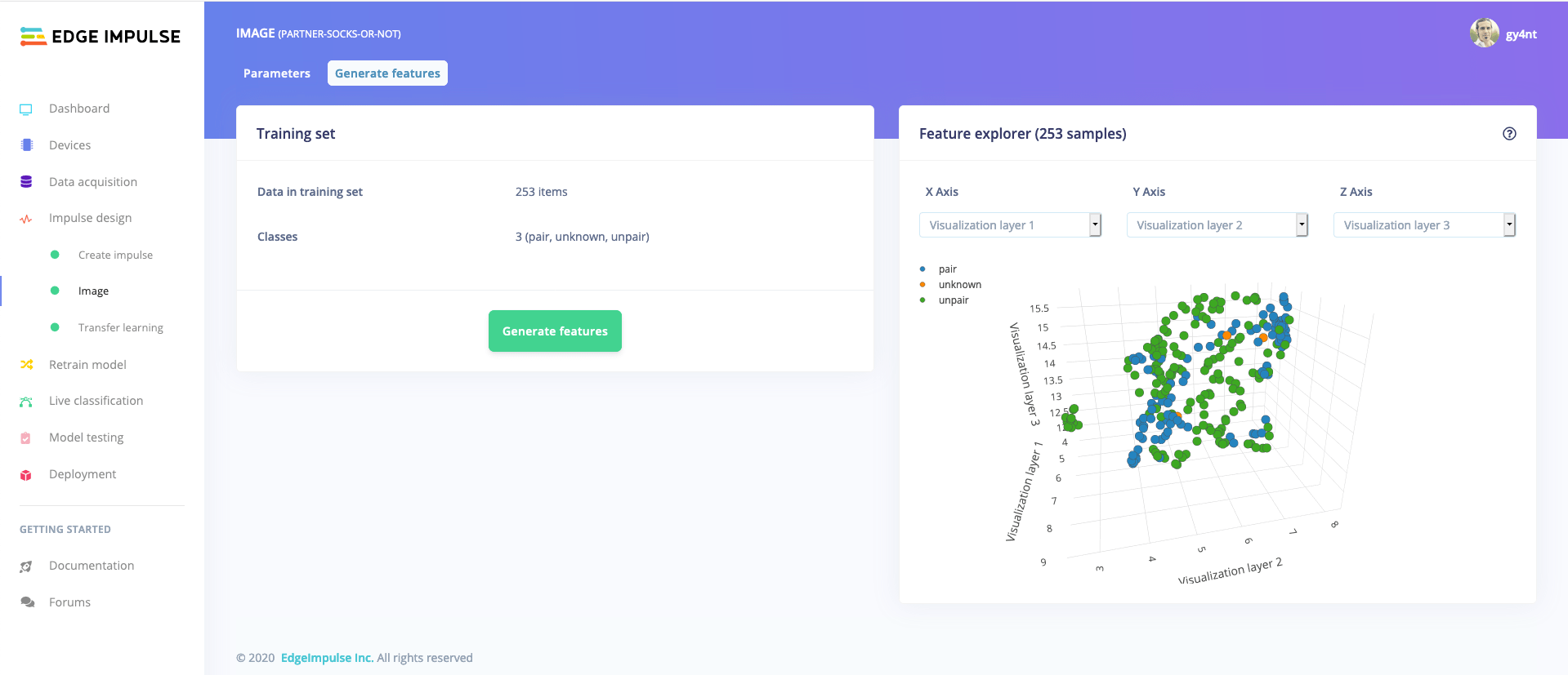 See 3D visualization of your model
