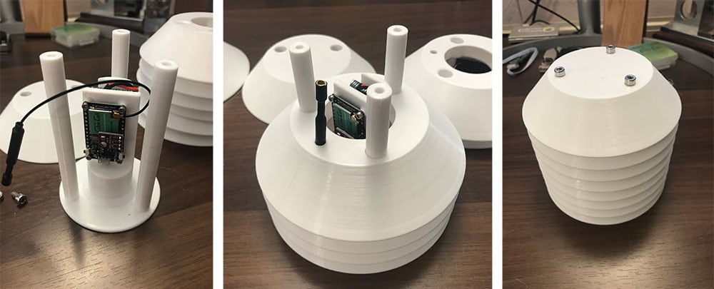 Assembling the device