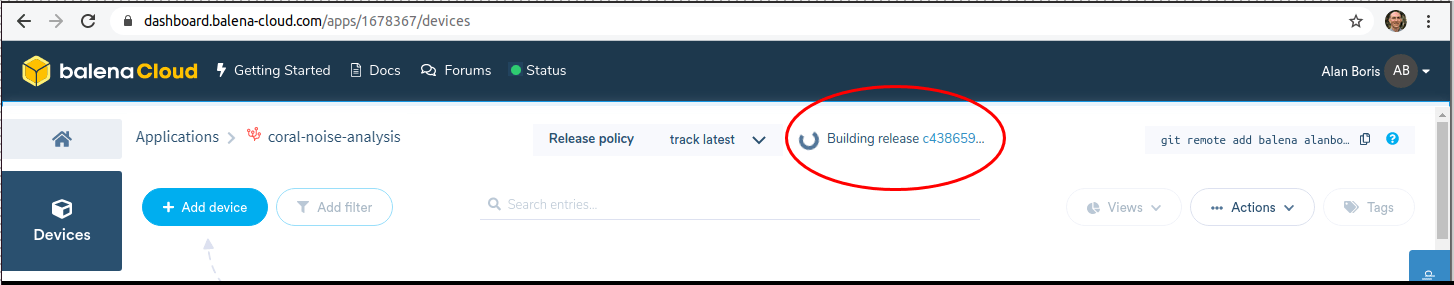 Keep an eye on the build release status