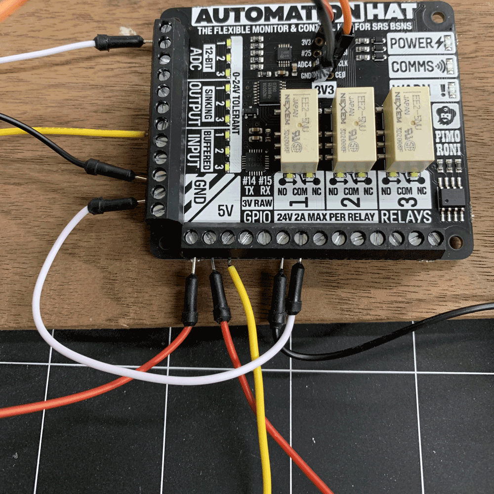 Close the loop on the relay