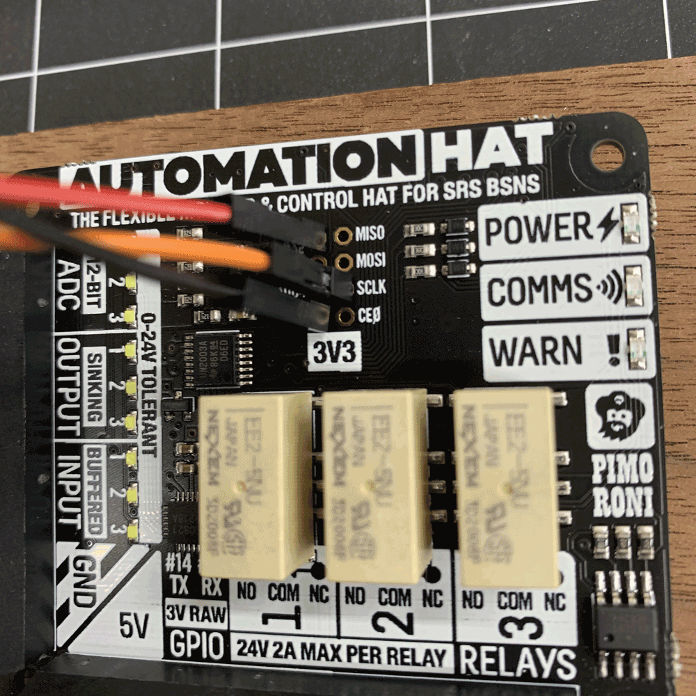 Solder on DHT22 temp and humidity sensor