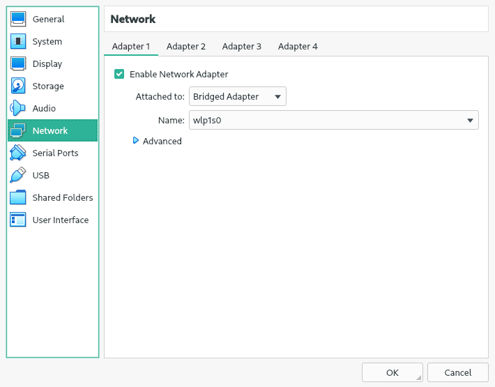 VirtualBox Networking